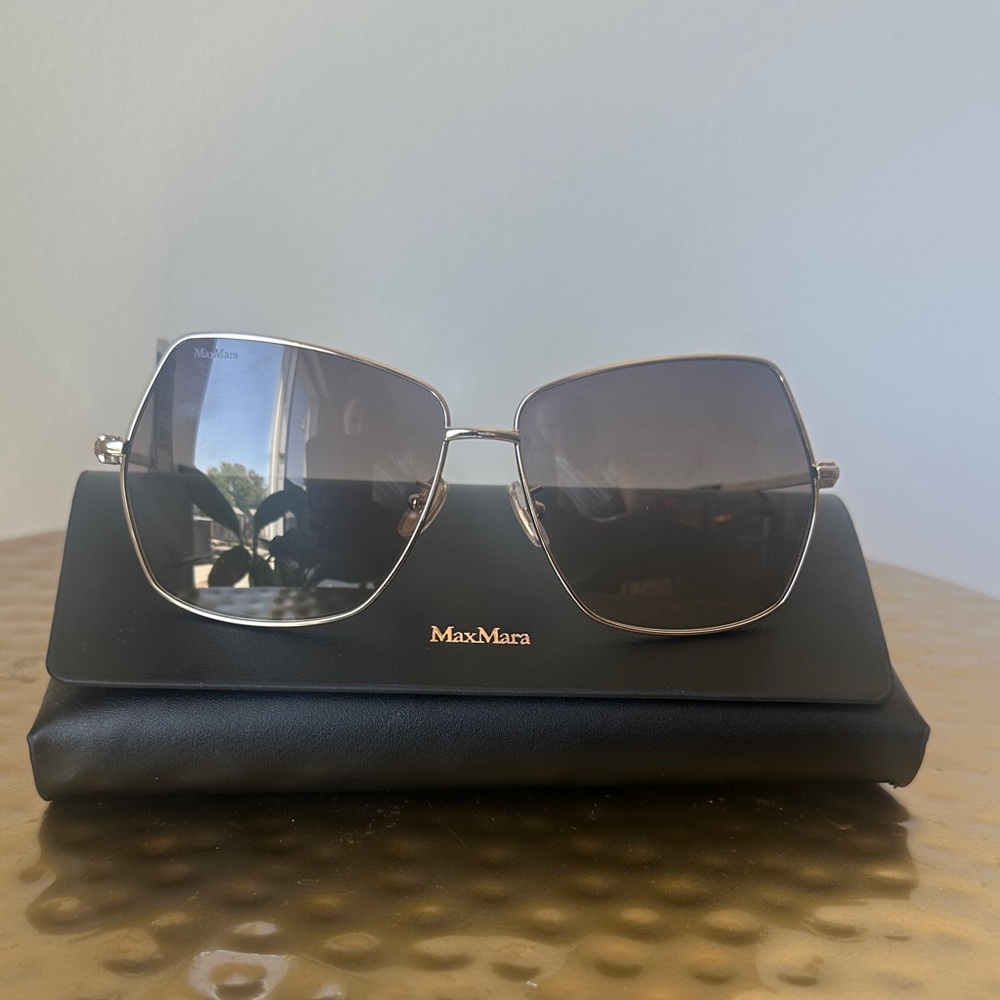 MaxMara Chic Gold Sunglasses
